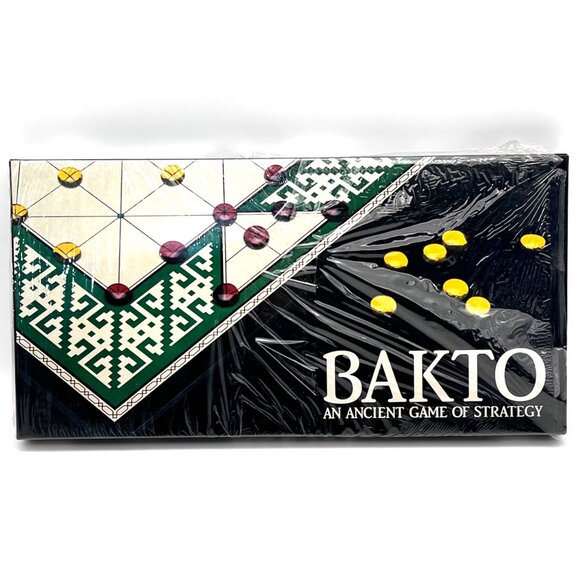 Bakto An Ancient Game of Strategy Board Game For 2 Players Age 8+ By Bagicha New - Picture 1 of 13